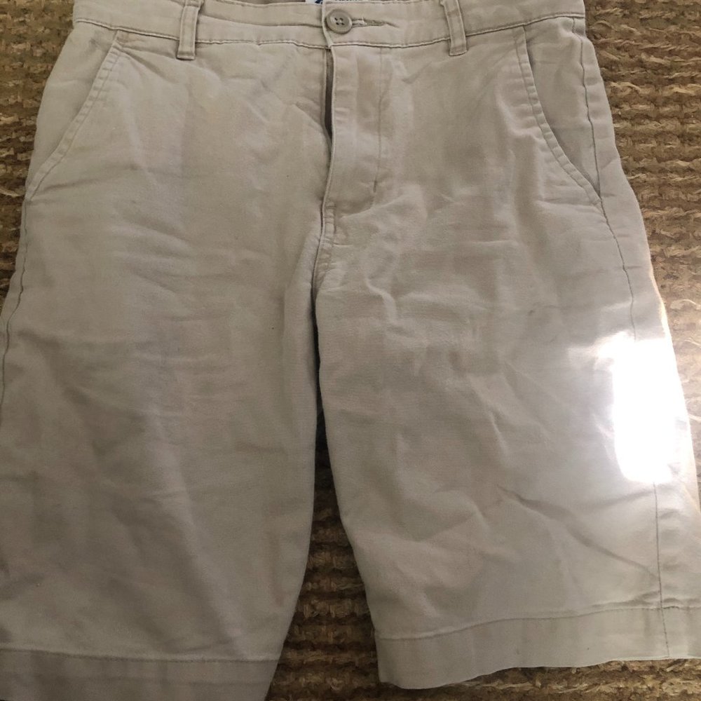 Old Navy Tan Shorts - Size 14 Slim Boys